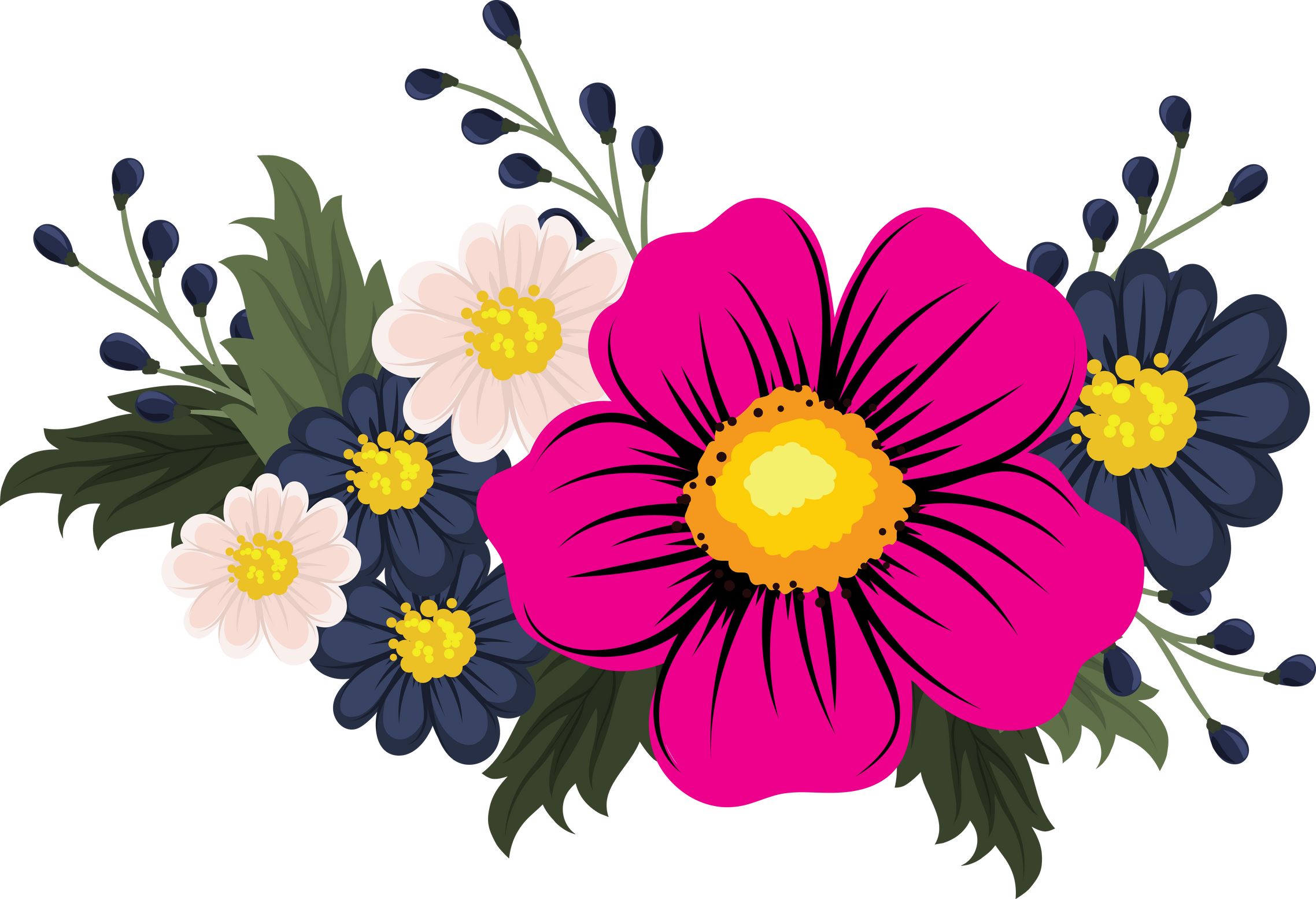 Illustration of Flowers